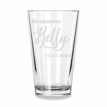 Celebrate | Personalized 16oz Pint Glass
